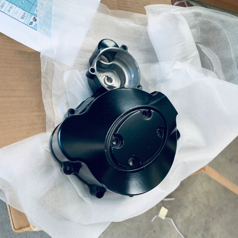 摩托配件CG150-250CC前发动机边盖磁电机盖线圈边盖 鲸鱼款