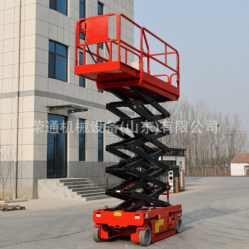 高空作业液压举升机多用途固定式建筑工地单向阀大型电动升降台