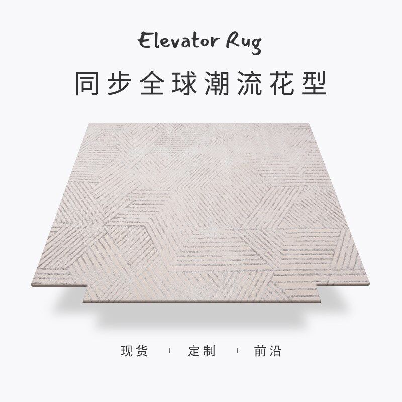 现货家用电梯地毯定制现代简约入户门别墅楼梯异形轿厢定做地垫
