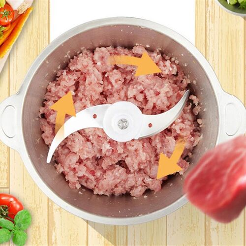 家用绞肉机电动小型的30-50元多功能搅碎机不锈钢绞馅机碎菜搅拌