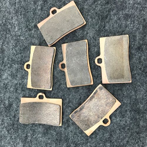 大鲍鱼对四卡钳刹车皮 全金属刹车片hf6 AK爱得利f101RPM卡钳通用