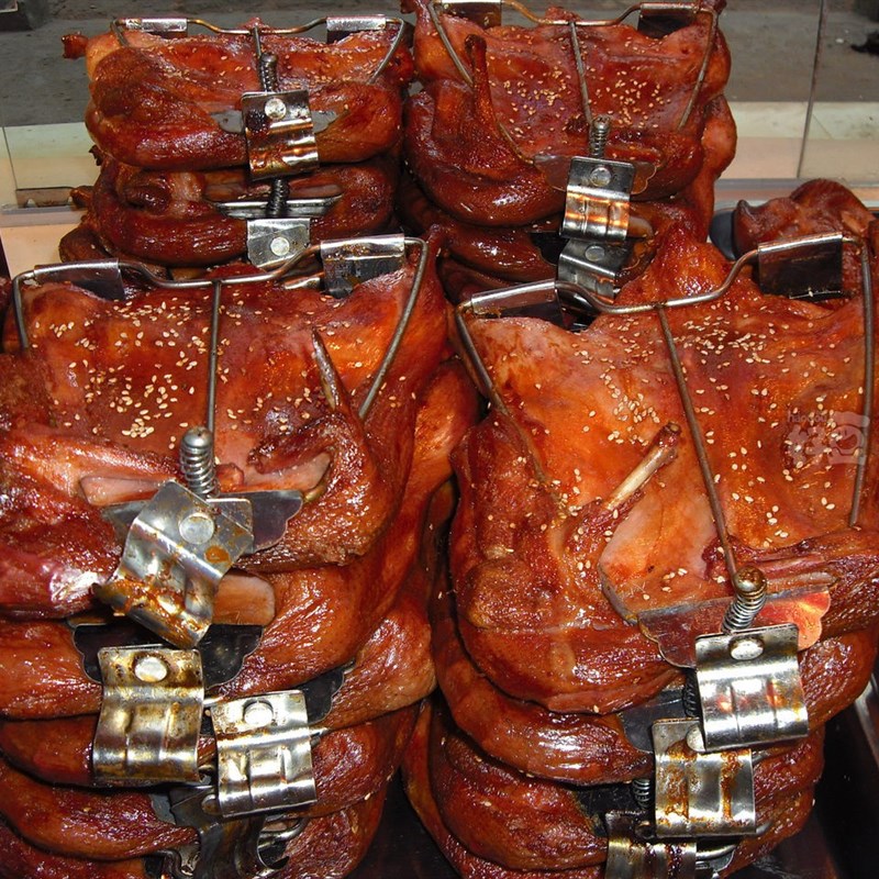 24祇装不锈钢烤鸭夹商用烤板鸭夹烤鸭炉配件鸭夹子手撕烤鸭夹包邮