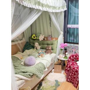 宿舍好物床头靠垫软包纯棉大靠背大学生宿舍单人床枕头大抱枕枕头