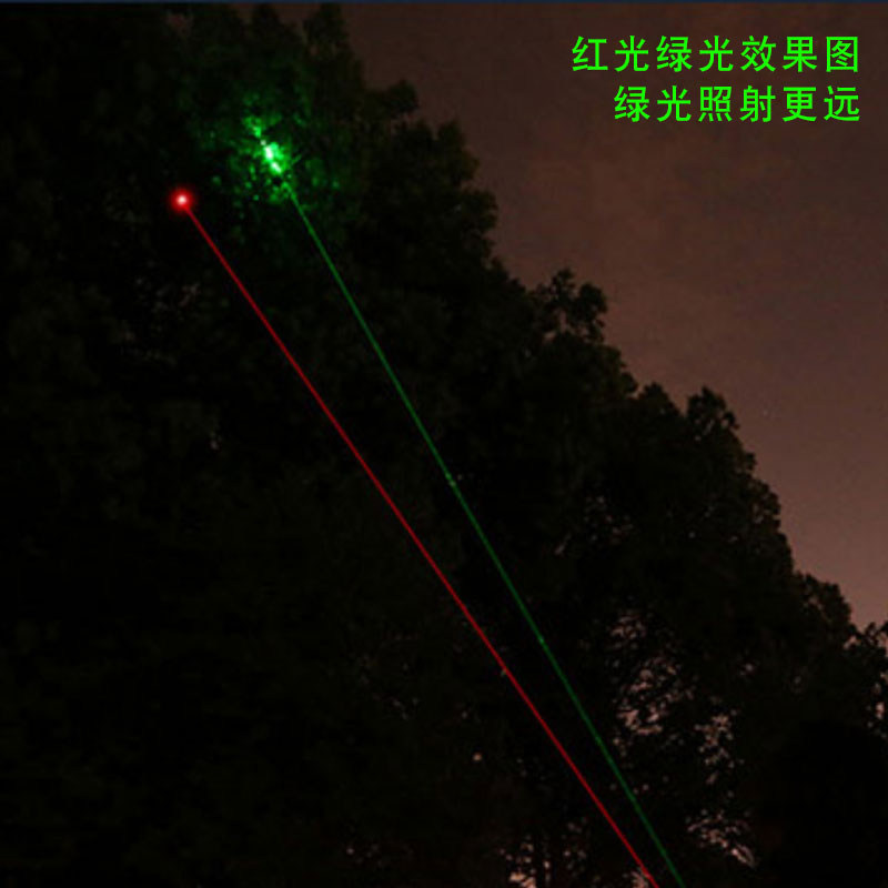 加长抗震低基红外线激光瞄准器绿激光校准瞄准镜上下左右可调激光