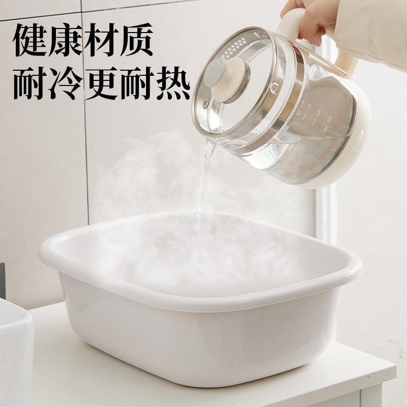 塑料长方盆脸盆洗漱盆家用洗脸宿舍厨房水槽水池子洗蔬菜水果盆子