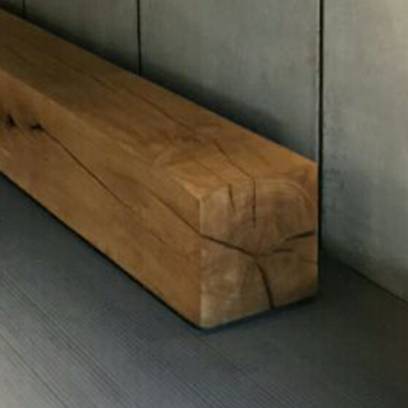 北欧纯实木电视柜工业风电视桌客厅简约原木长条凳玄关展示置物架