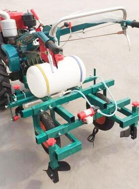 起垄喷药覆膜 WNB手机车喷药药覆扶膜机 农用铺滴灌喷铺膜机