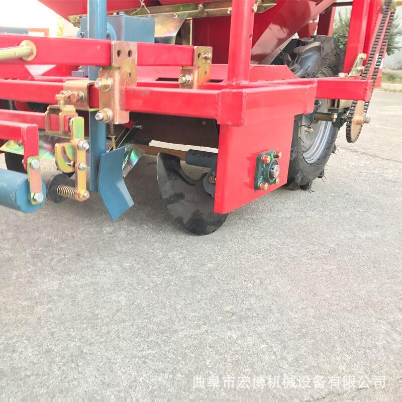 马铃薯土豆种植机机 多功能豆播种覆豆膜 单垄双行土土种CYV植机