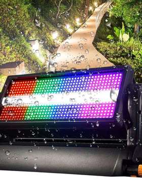 户外防水摇头频闪灯led moving head strobe 酒吧染色爆闪舞台灯