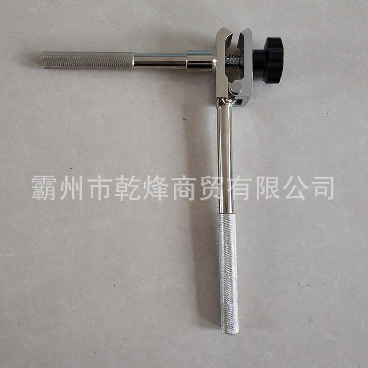 铁路检修可调式十字扭面器接触线校正扳手电车线矫直校正工具