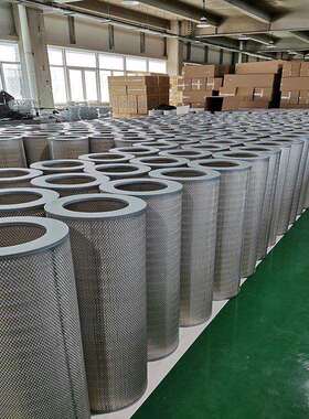 320*1000折叠滤筒 钢厂高炉鼓风机DH3566自洁式除尘滤芯 HV滤纸