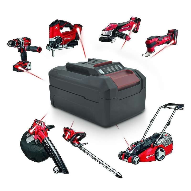 Einhell安海汉斯电动工具电池 18V 4AH 5AH 6AH跨境代发可定-制