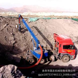 粉煤灰装 罐抽料机圆筒库清仓负压抽料机水泥矿粉负压抽吸卸船机