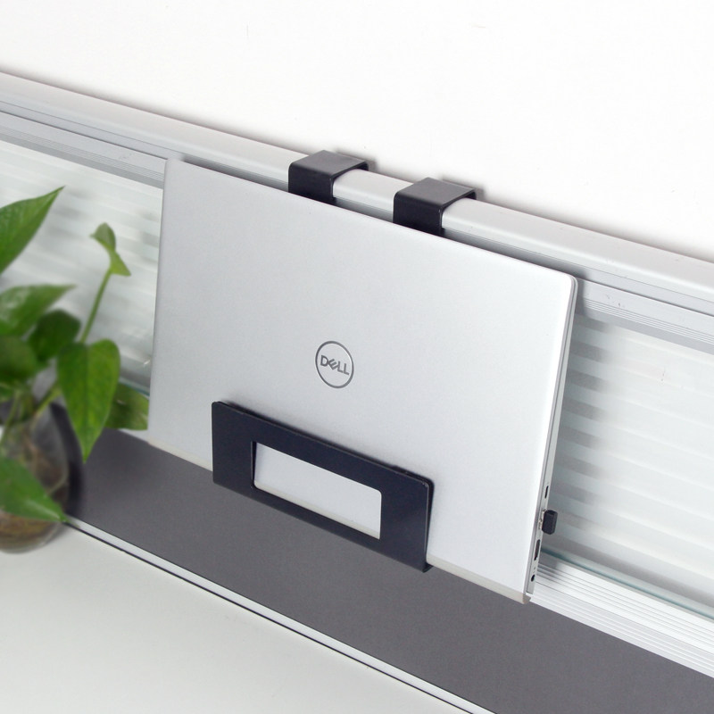 屏风工位隔断笔记本收纳挂架