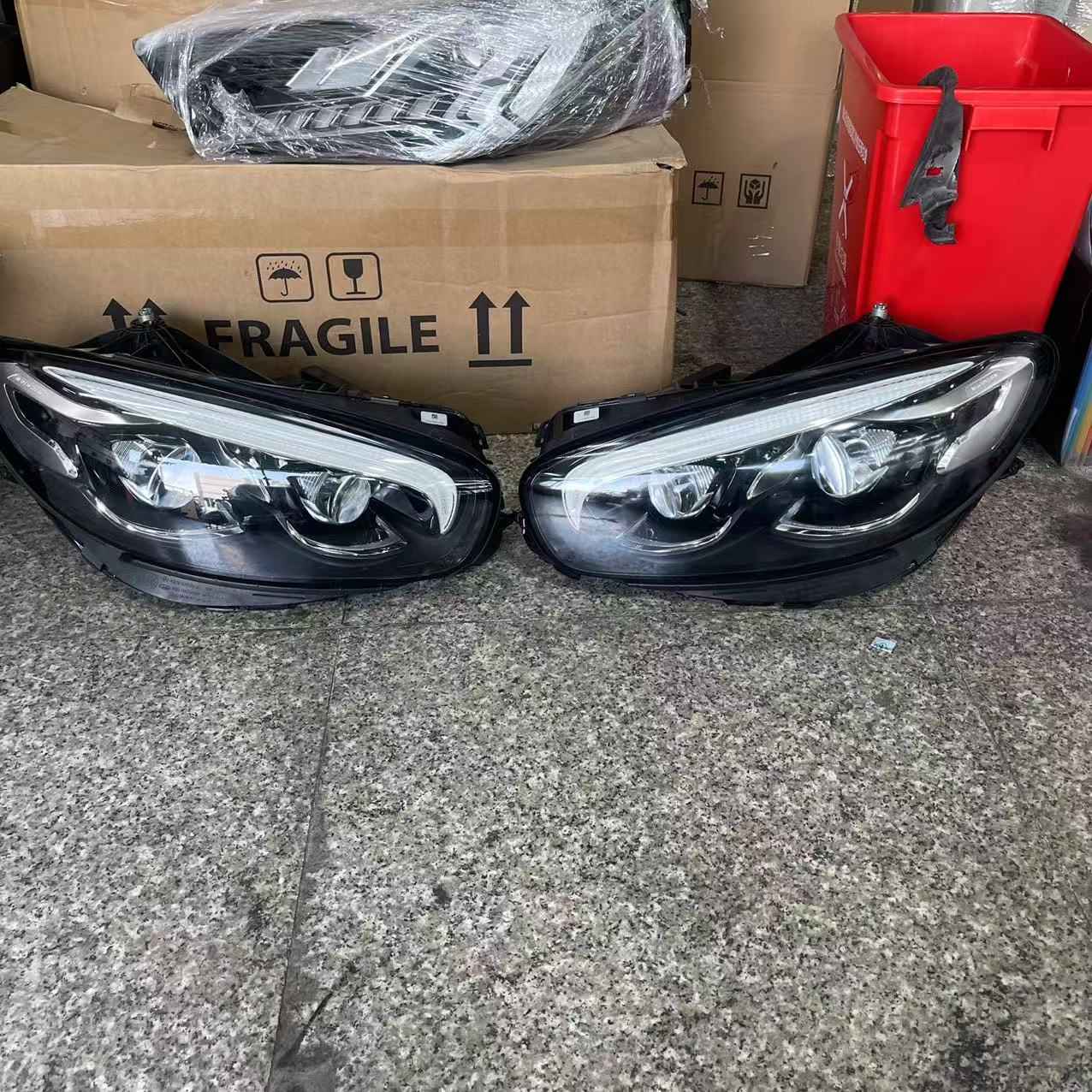 适用于奔驰SL400/SL350/SL500/SL63LED大灯总成 R231升级改装新款