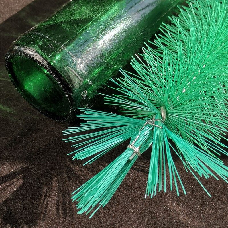 洗刷酒瓶的刷子清洗酒瓶内部刷红酒瓶啤白酒瓶子清洁尼龙毛刷神器