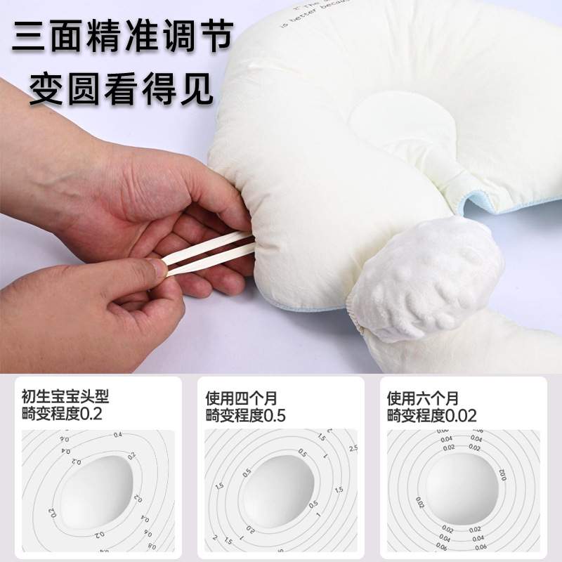婴儿定型枕新生儿枕头安抚防惊跳四季哄睡神器抱枕宝宝安抚定型枕