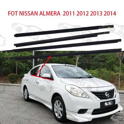 阳光ALMERA200112012-2014车门外压条车门玻璃挡水条车门密封条