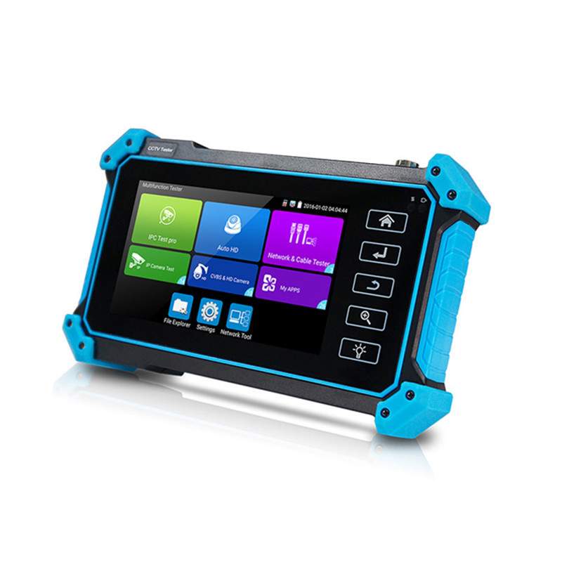 英文多语言WANGLU IPC-5100Plus  CCTV Tester HDMI VGA IN POE