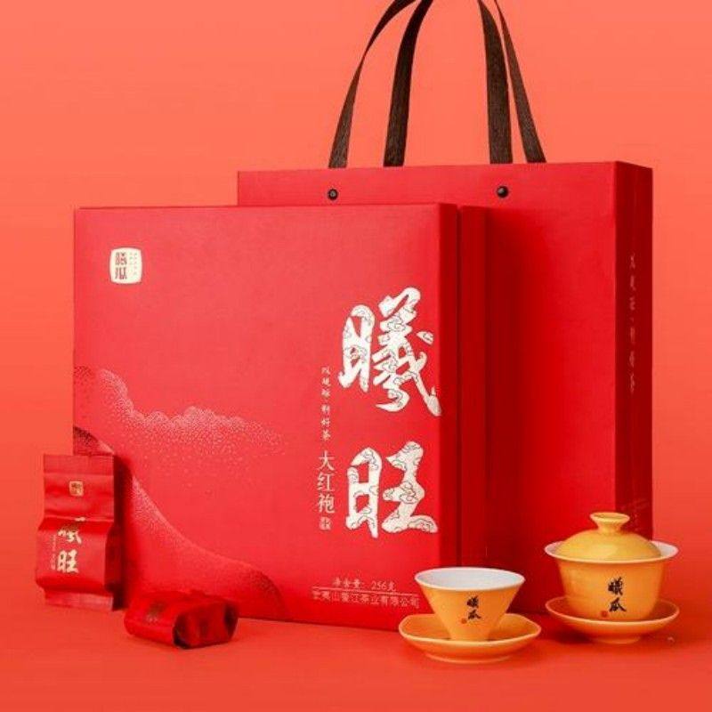 曦瓜 曦旺大红袍32泡礼盒256g克散泡装 品鉴武夷山岩茶叶8g正品,茶,特色产区乌龙茶,淘宝优惠券,粉丝福利购,淘宝优惠卷