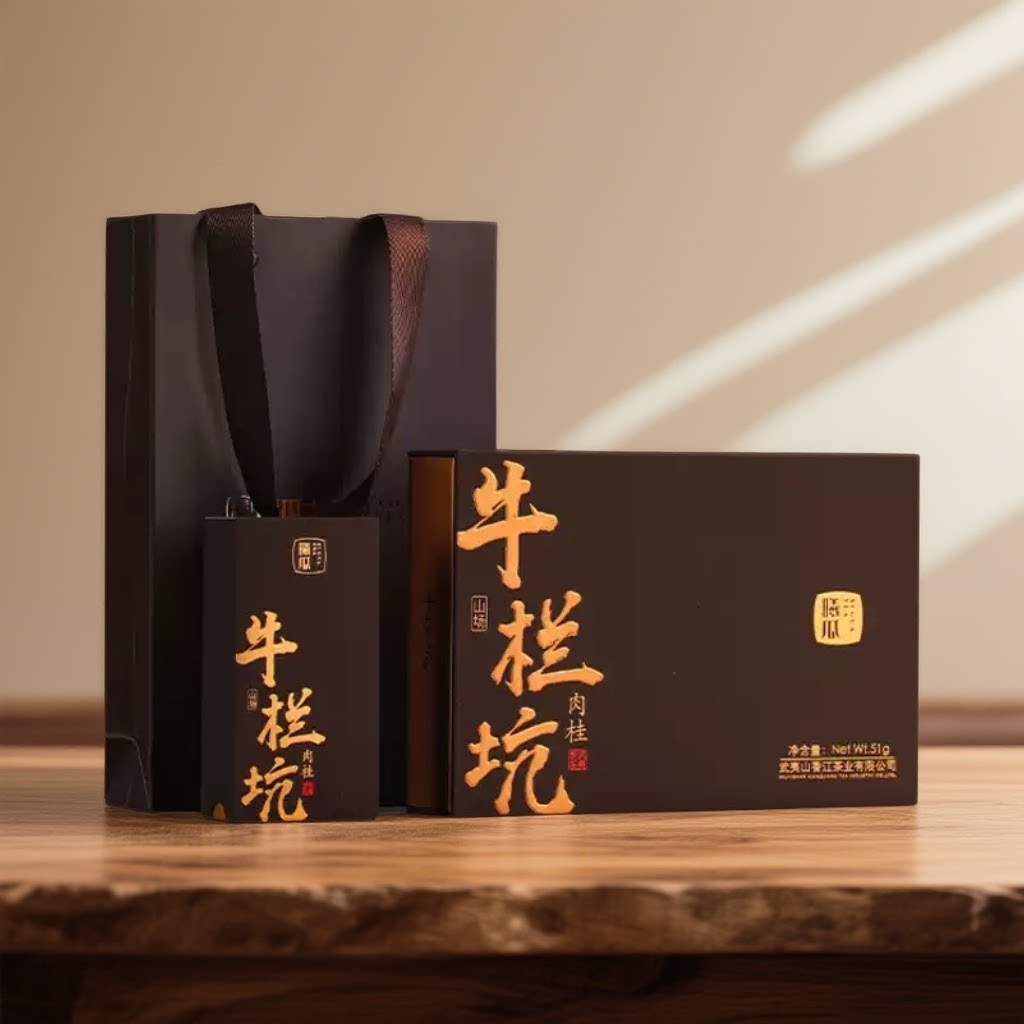 曦瓜牛栏坑肉桂三坑两涧 51克礼盒散泡品鉴武夷山岩茶叶8.5g正品