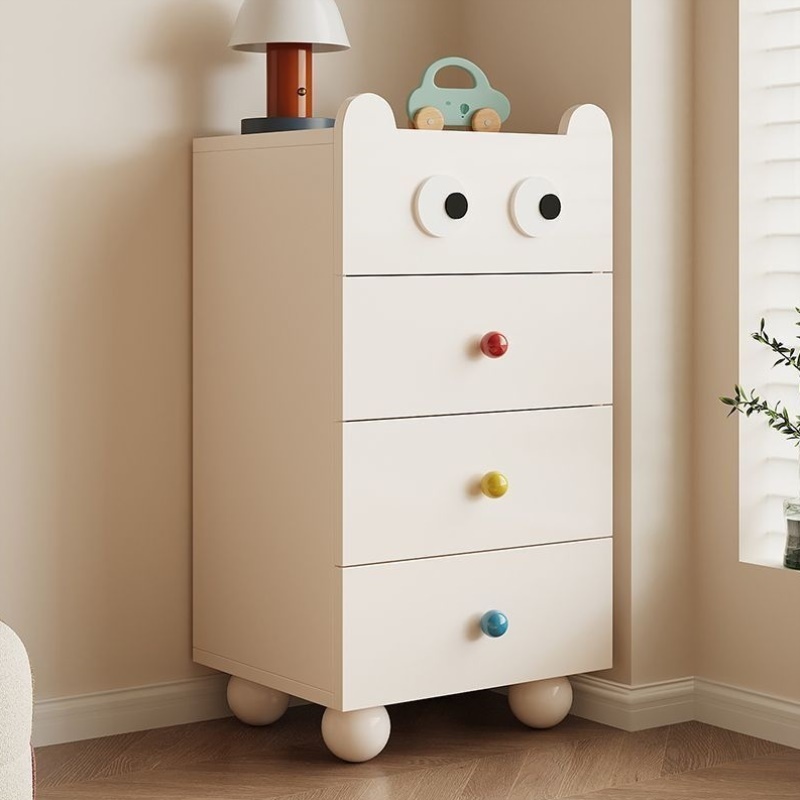 实木斗柜床尾五斗柜卧室床头柜客厅储物柜沙发边柜儿童玩具收纳柜