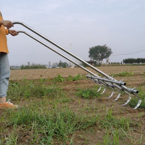 种蒜神器大蒜开沟农用工具种花生大蒜小型农活种植播种机起垄翻地