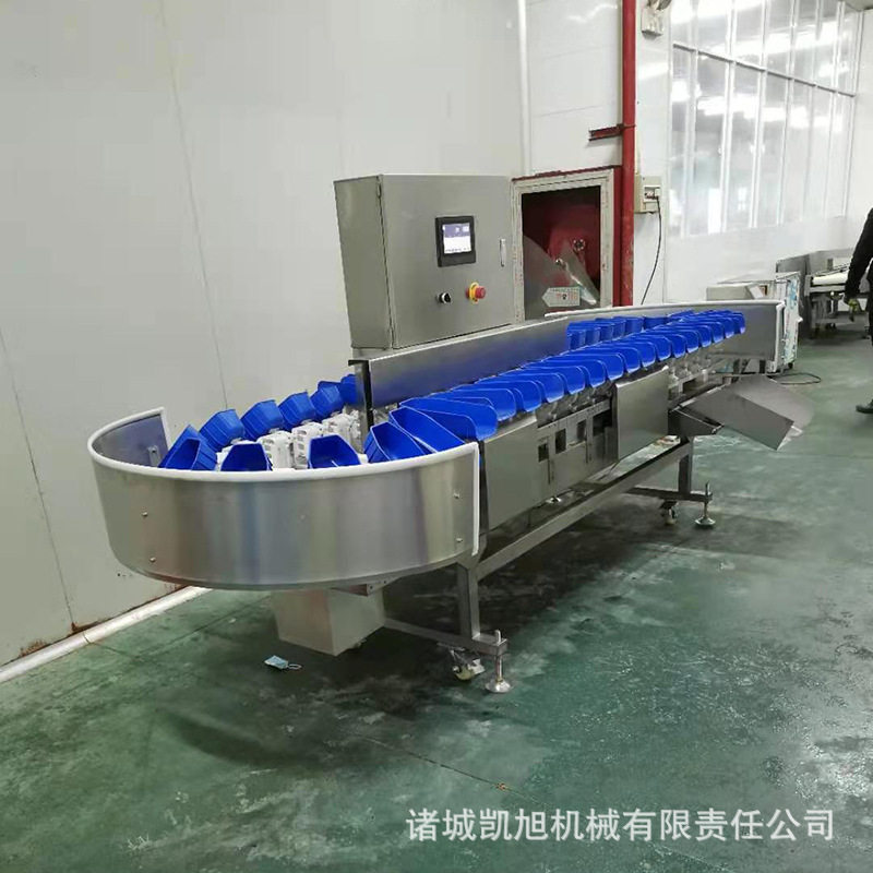 料盒式水果分选机凤梨百香果重量分类分选设备小型克重分果机