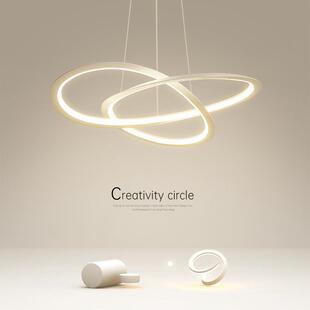 艺术吊灯创意led餐厅灯简约现代客厅灯北欧主卧室灯饭厅吧台灯具