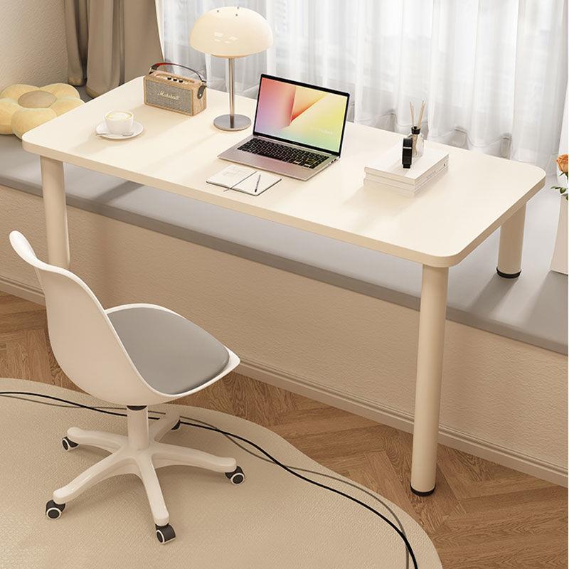 简易电脑桌卧室桌长短腿飘窗桌带挡板阳台飘窗小桌子可移动写字桌