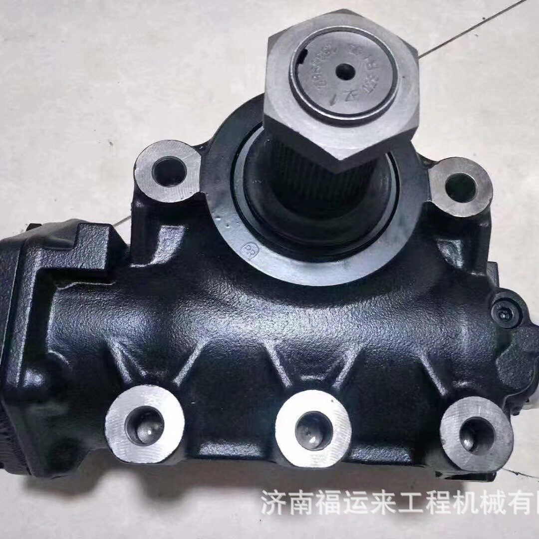 青岛解放龙V方向机转向器JH6动力转向器重汽8198上下油口方向机