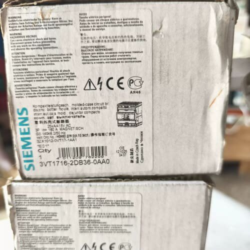 3VT1716-2DB36-0AA0断路器3P160A