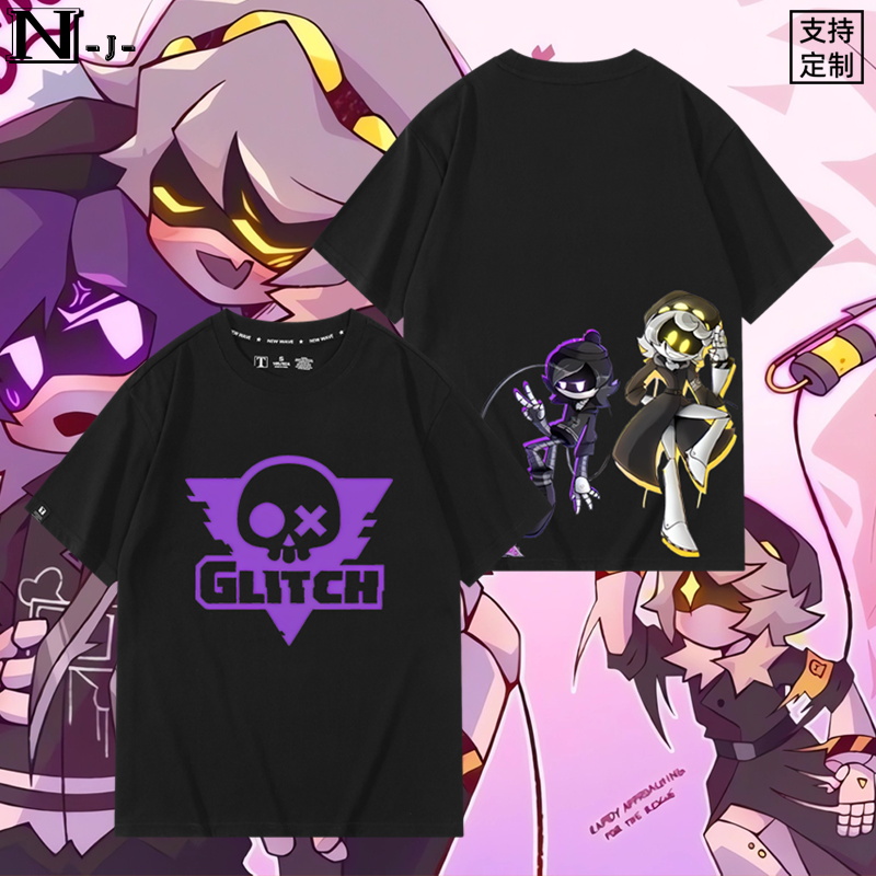 休闲宽松纯棉情侣短袖