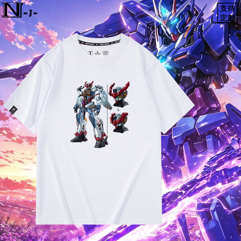 休闲宽松纯棉情侣短袖