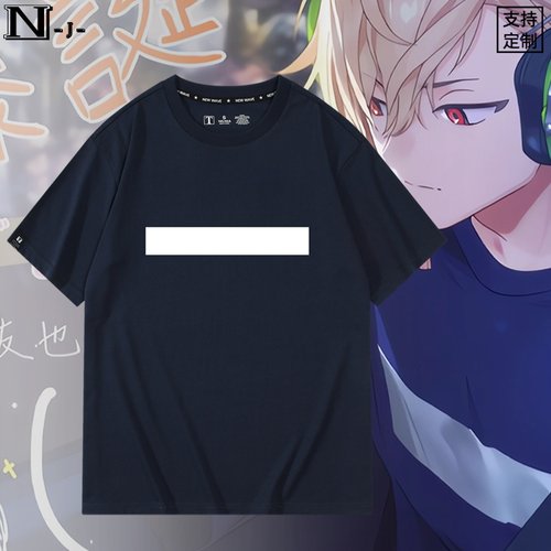休闲宽松纯棉情侣短袖