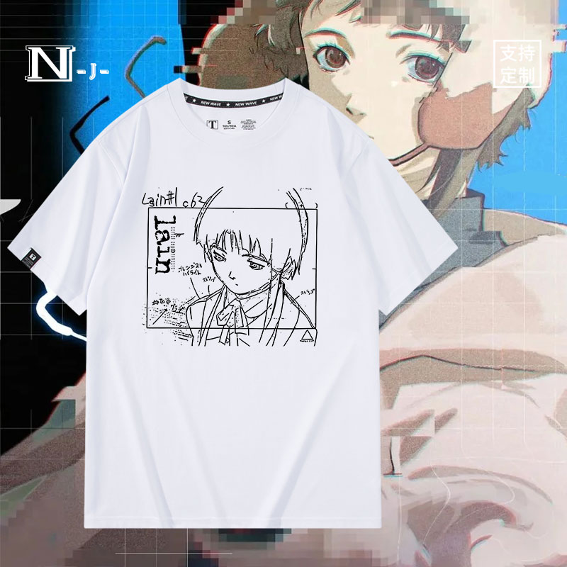 休闲宽松纯棉情侣短袖