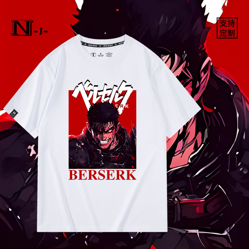 休闲宽松纯棉情侣短袖