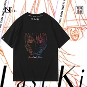 One 休闲 男女T恤衫 Last Kiss专辑EV联名A周边上衣服宽松纯棉短袖