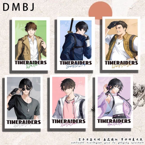 盗墓笔记周边拍立得小卡张起灵吴邪黑眼镜解语花相卡二次元谷美