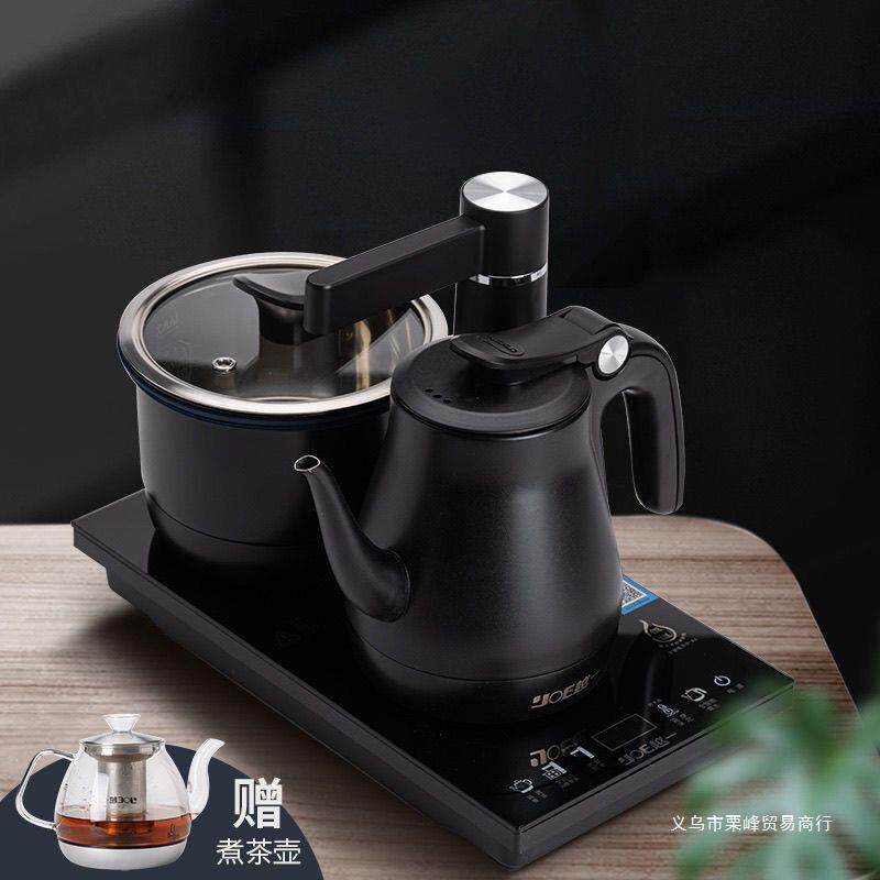 越一上水茶具自动全自动上水烧水壶家用茶炉A6保温煮茶套装