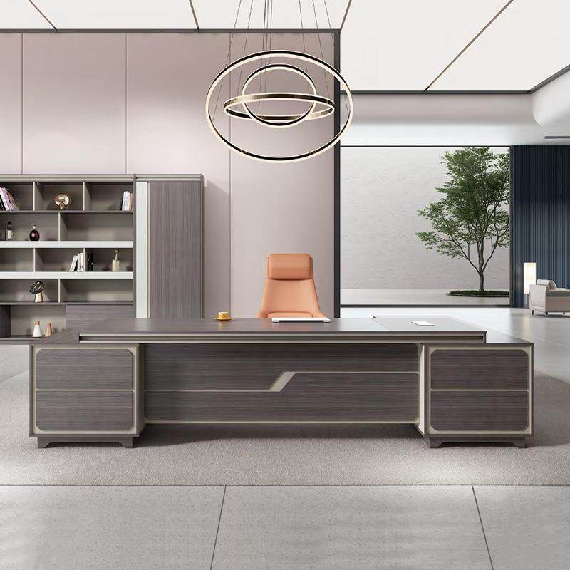 老板桌办公桌椅组合经理桌总裁桌主管桌子简约现代办公家具大班台