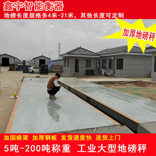 重仪 100吨智能电子汽车衡大地磅电子秤工业大型电子200吨地磅秤
