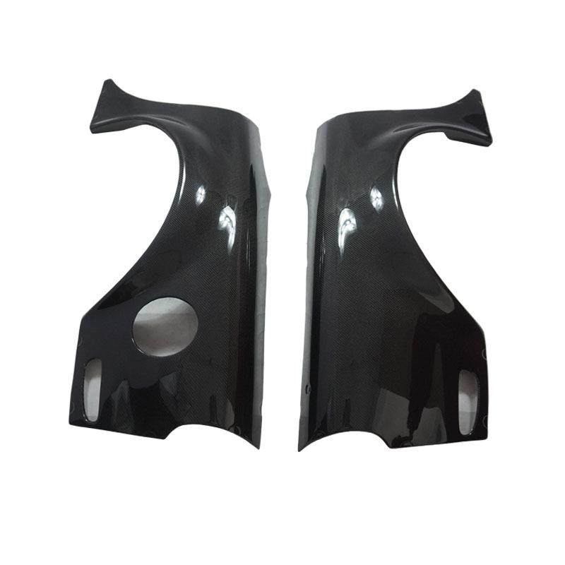 汽车配件适用于马自达RX7FD3S宽体后叶子板后砂板碳纤维