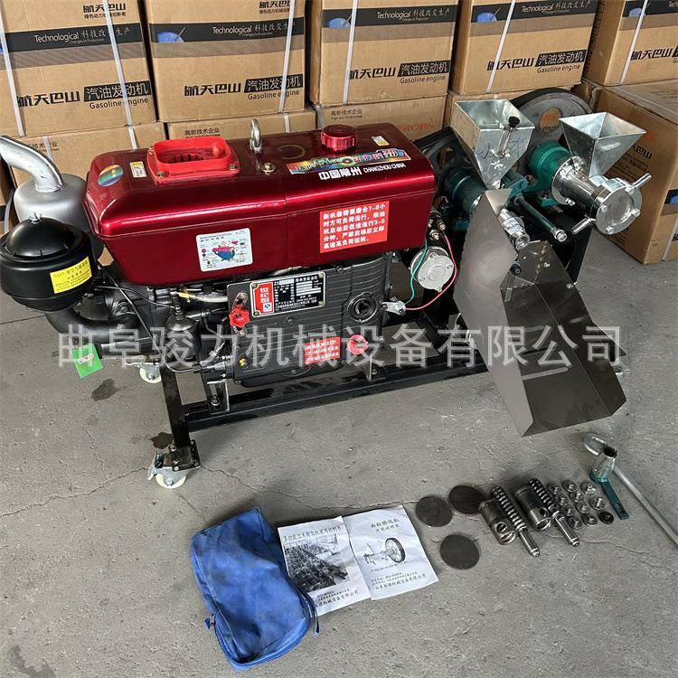 柴油组合膨化机价格杂粮面粉膨化机视频骏力轿车膨化机