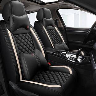 汽车坐垫透气凉垫朗逸全包围皮通风座椅套汽车内增高坐垫四季适用
