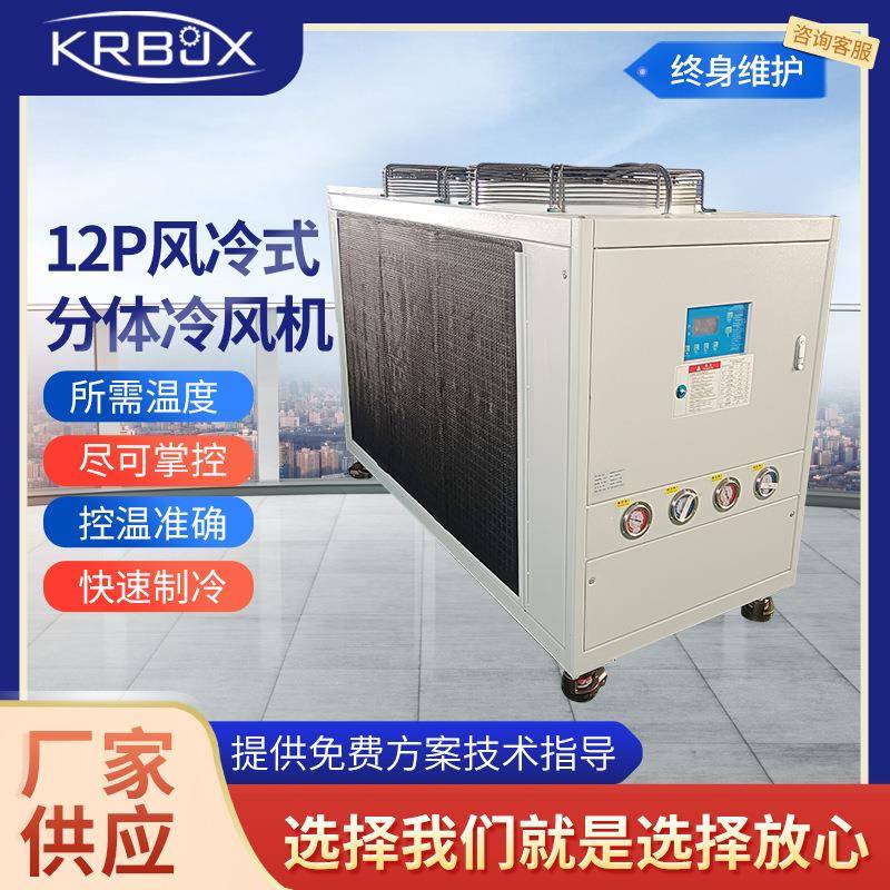 12P风冷式分体冷风机工业注塑模具制冷机低温冷冻机风冷式冷水机