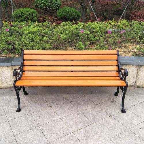 公园椅户外长椅子室外长凳休闲花园庭院塑木铁艺座椅排椅长条座椅