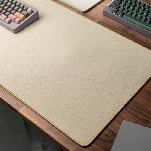 奥徕尼棉麻橡胶防滑鼠标垫超大号