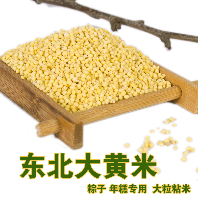 东北大黄米新粮杂粮黏米饭