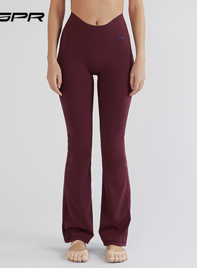 ’NSPR运动长裤高弹修身速干瑜伽裤紧身高腰提臀跑步健身喇叭裤
